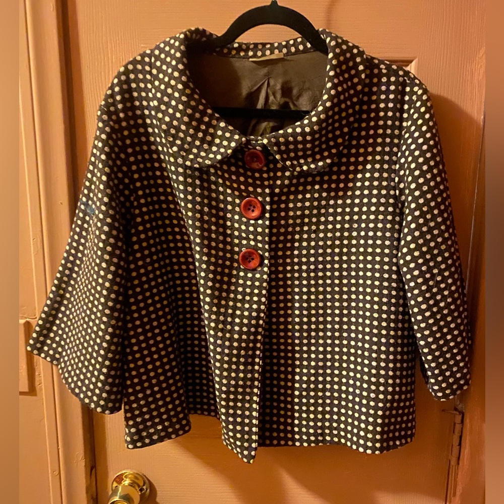 Mod 60s bolero coat top